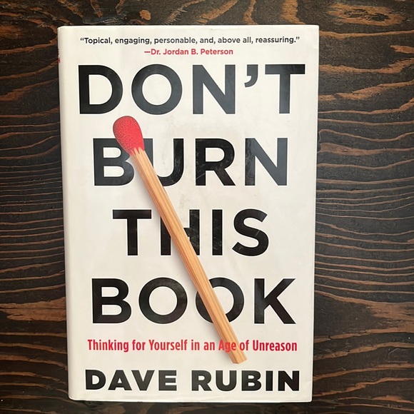 📕4/$20📕 Don’t burn this book hardcover book - Picture 1 of 4